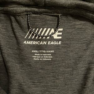 American Eagle lightweight, supersoft grey hoodie, M 3XL